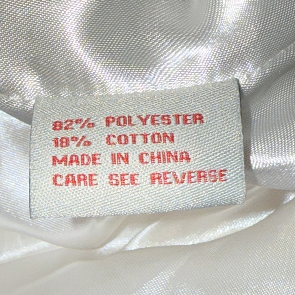 White Women's Button-Front Wool-Blend Coat - Picture 8 of 9